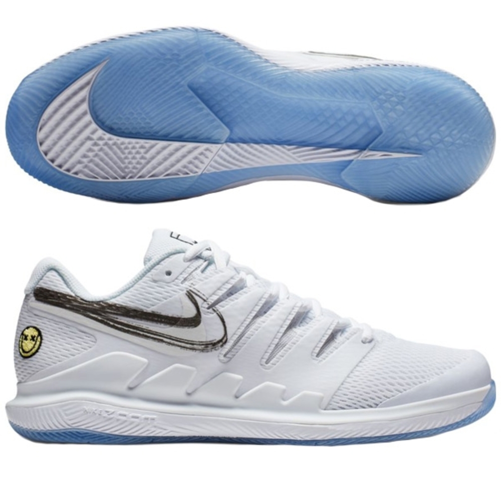 Nike Federer Wimbledon 2019 Men's SZ.10 Air Zoom Vapor X HC Tennis Shoes New